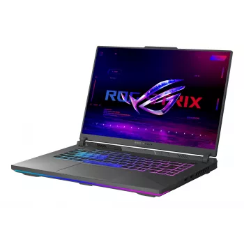 ASUS ROG Strix G16 G614PR-RV081W AMD Ryzen™ 9 8940HX Nešiojamas kompiuteris 40.6 cm (16 colių) WUXGA 32 GB DDR5-SDRAM 1 TB SSD NVIDIA GeForce RTX 5070 Ti Wi-Fi 6E (802.11ax) Windows 11 Home Vokiška Juoda, Pilka