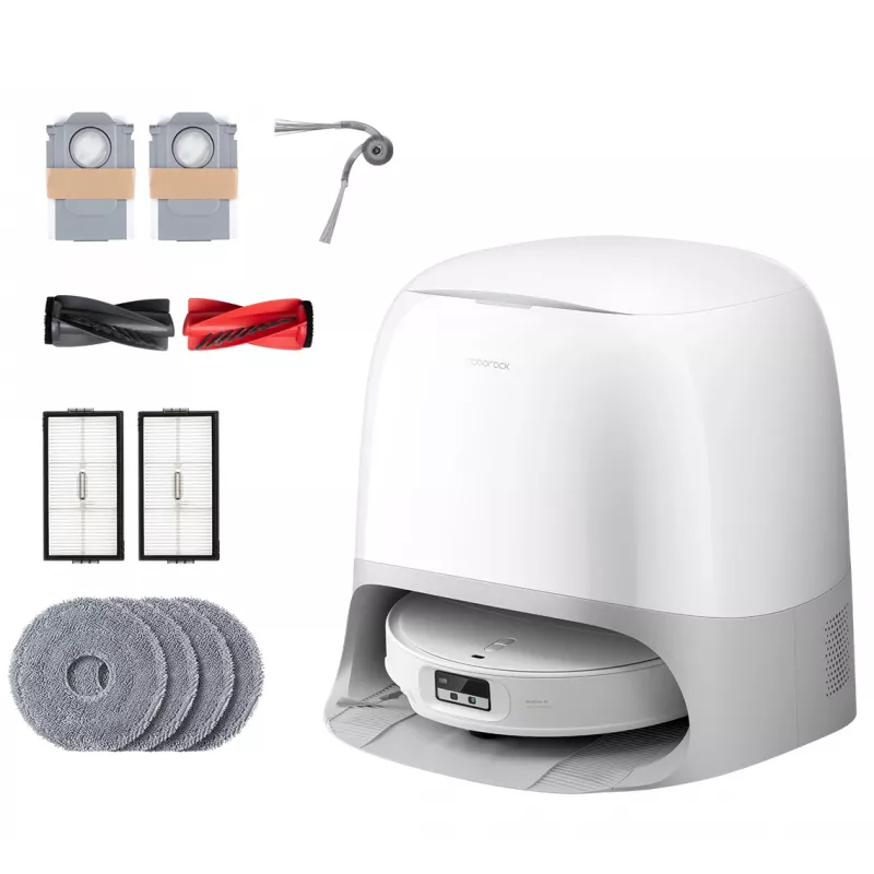 Roborock Qrevo Curv 2 ProX baltas