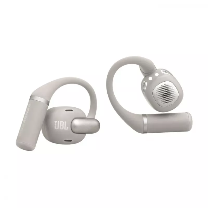 Ausinės JBL Sense Pro TWS ausies kabliukas skambučiams ir muzikai, 20–40000 Hz, USB-C įkrovimo stovas, Pilka, 95,2 g