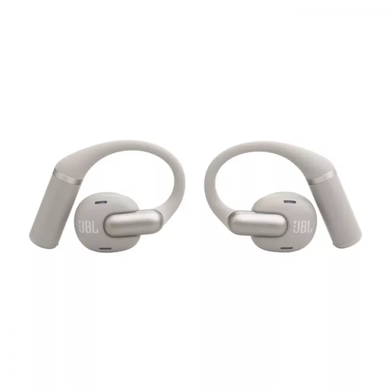 Ausinės JBL Sense Pro TWS ausies kabliukas skambučiams ir muzikai, 20–40000 Hz, USB-C įkrovimo stovas, Pilka, 95,2 g