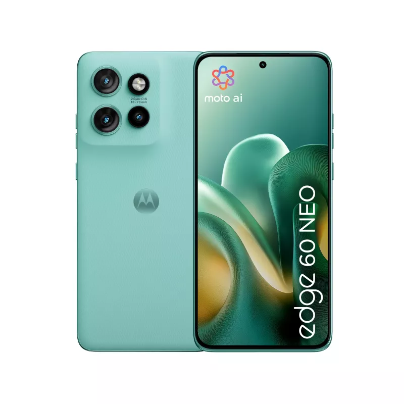 Motorola edge 60 Neo 16,1 cm (6,36 colio) Dual SIM Android 15 5G USB Type-C 12 GB 256 GB 5000 mAh Turquoise