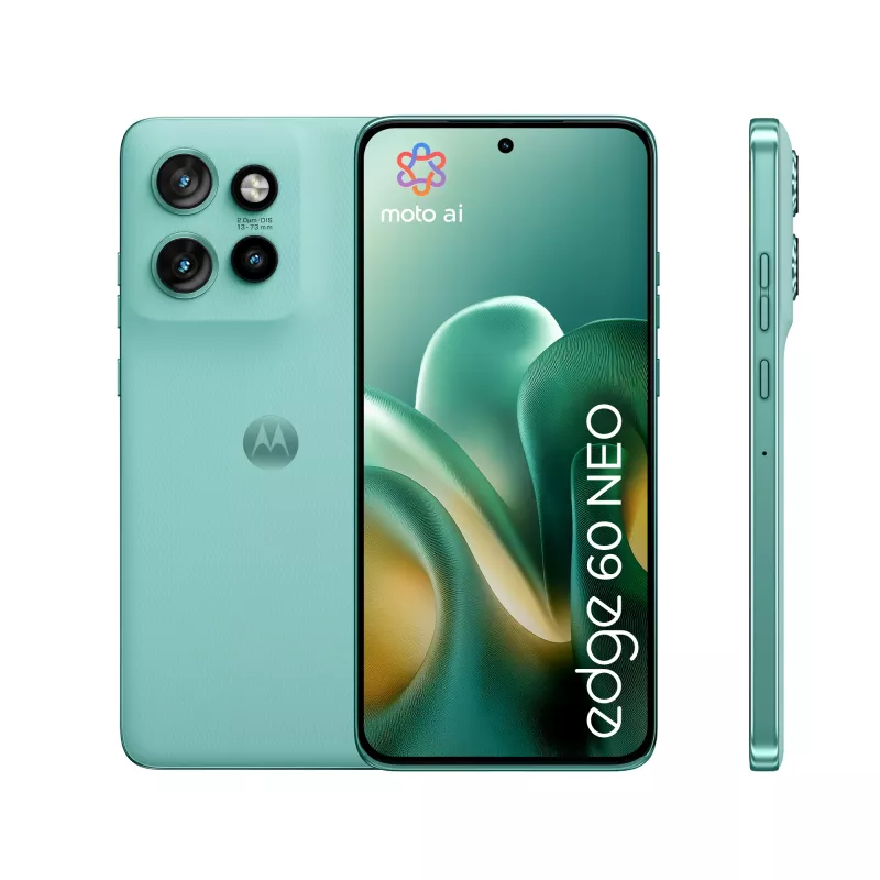 Motorola edge 60 Neo 16,1 cm (6,36 colio) Dual SIM Android 15 5G USB Type-C 12 GB 256 GB 5000 mAh Turquoise