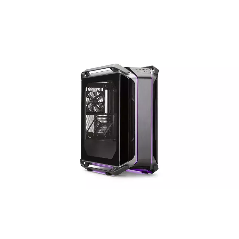 PC Case Cooler Master Cosmos C700M Full Tower Juoda, Pilka, Sidabrinė