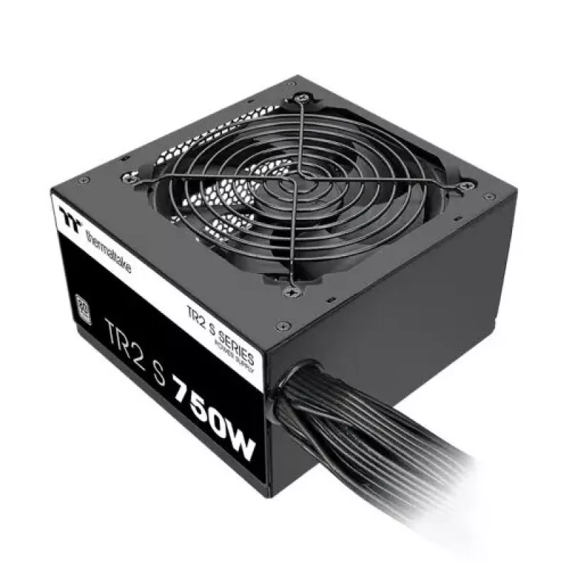 Maitinimo blokas Thermaltake TR2 S 750W ATX 20+4 pin, 80 PLUS, 120 mm ventiliatorius, juodas