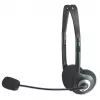 Manhattan Stereo On-Ear Headset (3,5 mm), mikrofonas su lanku, linijinis garsumo valdymas, putplasčio ausų pagalvėlės, standartinė 2x 3,5 mm stereo jungtis/kištukas garso/mikrofono naudojimui, laidas 2 m, juoda, trejų metų garantija