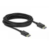 DELOCK DisplayPort kabelis 8K 60 Hz 40 Gbps 5 m