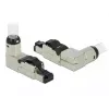 DeLOCK 86289 RJ45 kištukas lauko montavimui Cat.6A metalinis kampinis