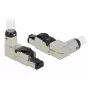 DeLOCK 86289 RJ45 kištukas lauko montavimui Cat.6A metalinis kampinis