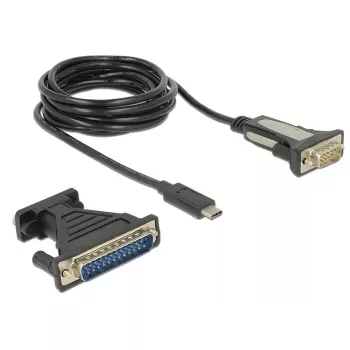 Nuoseklusis laidas DeLOCK 62904 juodas 1,8 m DB-9