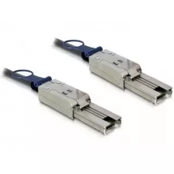 Kabelis mini SAS 26 kontaktų DeLOCK 83061 1 m juodas