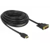 Vaizdo kabelio adapteris DeLOCK 85657 10 m HDMI A tipo į DVI, juodas