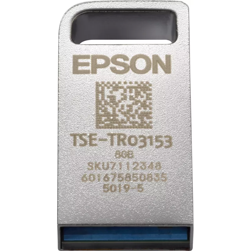 Epson 7112348 USB atmintinė 8 GB USB Type-A Sidabrinė