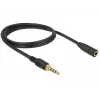 Garso laidas DeLOCK 85631 2 m 3,5 mm juodas