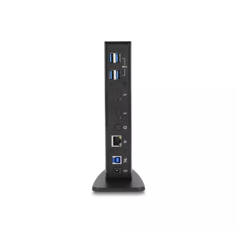 DeLOCK USB dokinė stotis su dviem DisplayPort 4K, USB 3.2, LAN ir garsu