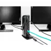 DeLOCK USB dokinė stotis su dviem DisplayPort 4K, USB 3.2, LAN ir garsu