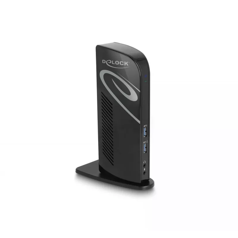 DeLOCK USB dokinė stotis su dviem DisplayPort 4K, USB 3.2, LAN ir garsu