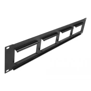 Pataisų skydelis DeLOCK Easy 45 19 colių 4 x 90,5 x 45,2 mm 2U juodas