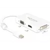 kabelis DeLOCK 0,16 m DisplayPort VGA HDMI DVI