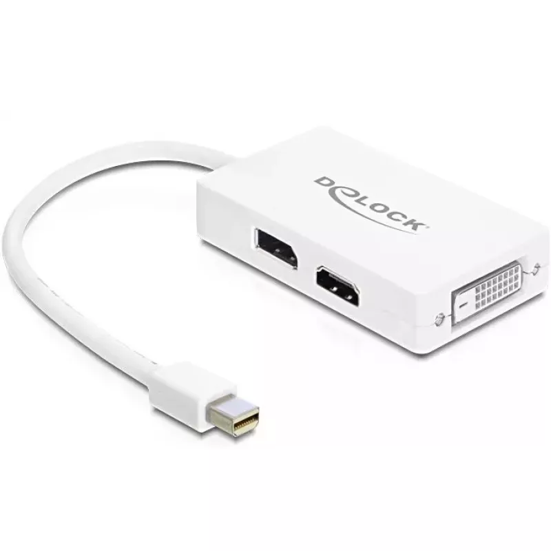 kabelis DeLOCK 0,16 m DisplayPort VGA HDMI DVI