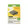 Kortelių skaitytuvas DeLOCK 91498 USB 3.2 Gen 1 Type-C juodas