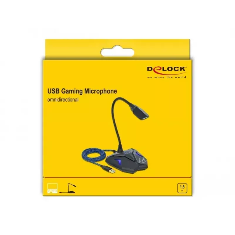 Žaidimų konsolės mikrofonas DeLOCK 66330