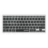 Manhattan Ultra plonas dvigubo režimo belaidė klaviatūra, vokiškas QWERTZ išdėstymas, Bluetooth (v3.0) ir belaidė (2,4 GHz), 78 žemo profilio žirkliniai klavišai, automatinis energijos valdymas, 10 m veikimo nuotolis, USB-A mikro imtuvas, AAA baterija (pridedama), Windows ir Mac, trejų metų garantija
