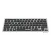 Manhattan Ultra plonas dvigubo režimo belaidė klaviatūra, vokiškas QWERTZ išdėstymas, Bluetooth (v3.0) ir belaidė (2,4 GHz), 78 žemo profilio žirkliniai klavišai, automatinis energijos valdymas, 10 m veikimo nuotolis, USB-A mikro imtuvas, AAA baterija (pridedama), Windows ir Mac, trejų metų garantija