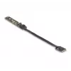 DeLOCK išplėtimo plokštė NVMe M.2 Key A+E (kištukas) į Key M lizdą 20 cm kabelis