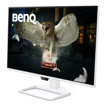 Kompiuterio monitorius BenQ EW270Q 27 coliai (68,6 cm) 2560 x 1440 2K Ultra HD LCD baltas su įmontuotais garsiakalbiais