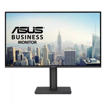 27 colių ASUS BE27AQ IPS LCD monitorius, 2560 x 1440 WQHD, 5 ms, USB 3.2 šakotuvas, aukščio reguliavimas, VESA, įmontuoti garsiakalbiai, juodas