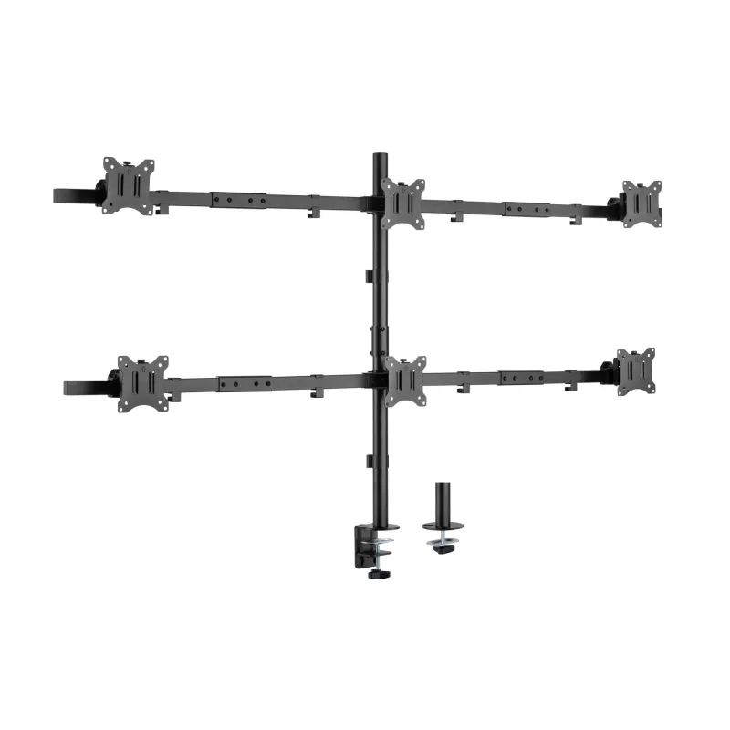 Monitor Desk Mount Bracket Equip 17 inch-32 inch Articulating 6, Equip 17 inch-32 inch Articulating 6 Monitor Desk Mount Bracket
