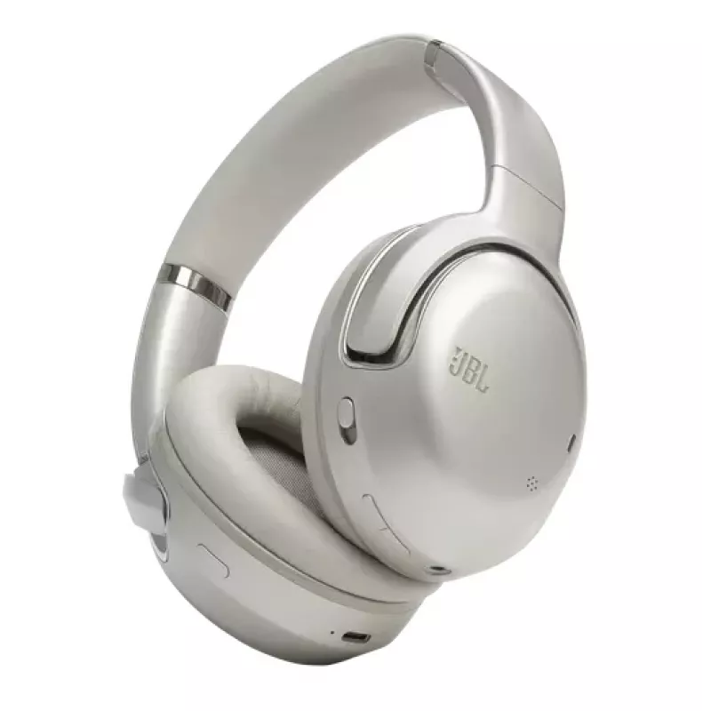 JBL Tour One M2 ausinės belaidės ant galvos muzikai USB Type-C Bluetooth šampaninės