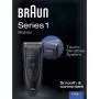 Braun Series 1 -170 folijos skutiklis su kirptuku, juodas