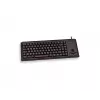 Cherry G84-4420 kompaktiška klaviatūra su rutuliniu manipuliatoriumi, USB, JAV išdėstymas, juoda