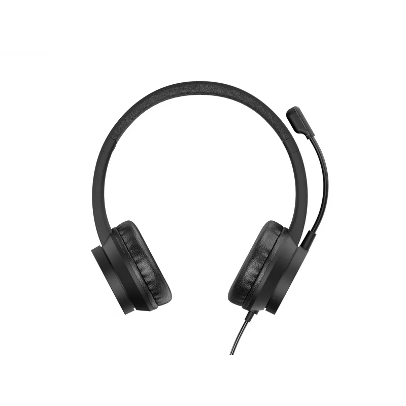 Ausinės CONCEPTRONIC POLONA05BC — Stereofoninės USB-C, Triukšmą slopinančiu mikrofonu, Circumaural, 2 m kabelis, 20–22000 Hz, Juodos