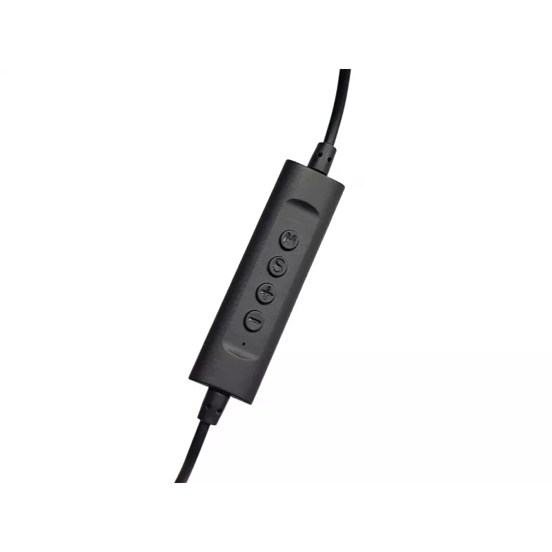 Ausinės CONCEPTRONIC POLONA05BC — Stereofoninės USB-C, Triukšmą slopinančiu mikrofonu, Circumaural, 2 m kabelis, 20–22000 Hz, Juodos