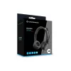 Ausinės CONCEPTRONIC POLONA05BC — Stereofoninės USB-C, Triukšmą slopinančiu mikrofonu, Circumaural, 2 m kabelis, 20–22000 Hz, Juodos