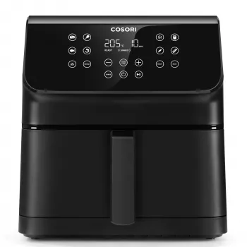 Cosori Premium II Chef Edition Viena 6,2 l atskirai stovinti 1700 W karšto oro gruzdintuvė Juoda