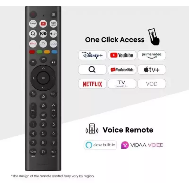 Hisense A7Q 65A7Q 165.1 cm (65 colių) 4K Ultra HD išmanusis televizorius Wi-Fi juodas 400 cd/m²