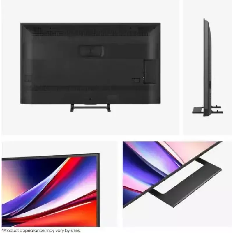 Hisense A7Q 65A7Q 165.1 cm (65 colių) 4K Ultra HD išmanusis televizorius Wi-Fi juodas 400 cd/m²