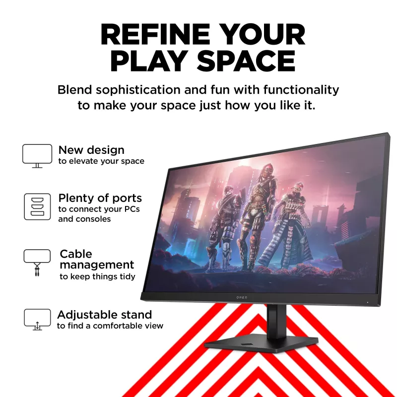 OMEN by HP 31,5 colio QHD 165 Hz žaidimų monitorius - OMEN 32q