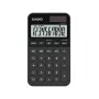 Skaičiuotuvas CASIO SL-310YC, kišeninis, paprastas, 10 skaitmenų, baterija ir saulės elementas, mokesčių ir pelno funkcijos, juodas