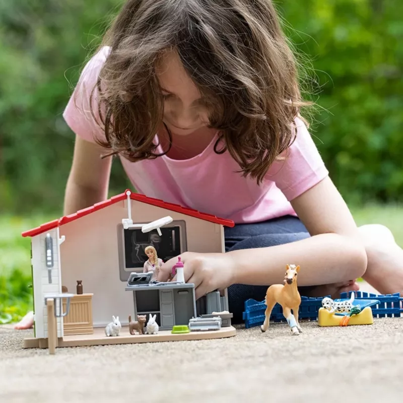 Veterinarijos praktika su augintiniais Schleich 42502