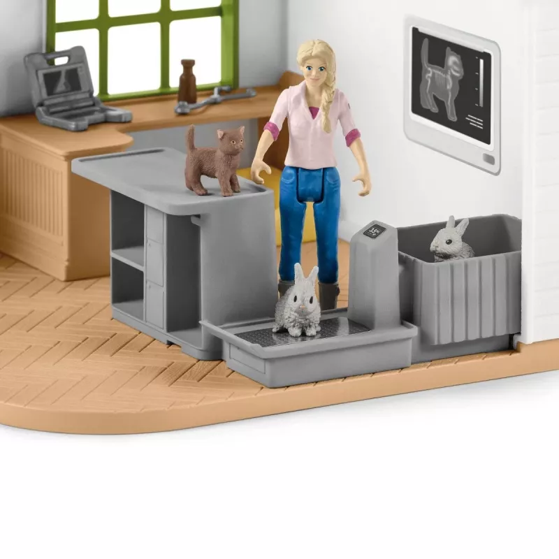 Veterinarijos praktika su augintiniais Schleich 42502