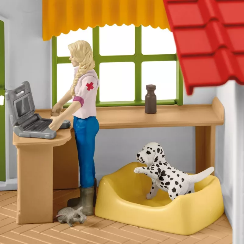 Veterinarijos praktika su augintiniais Schleich 42502