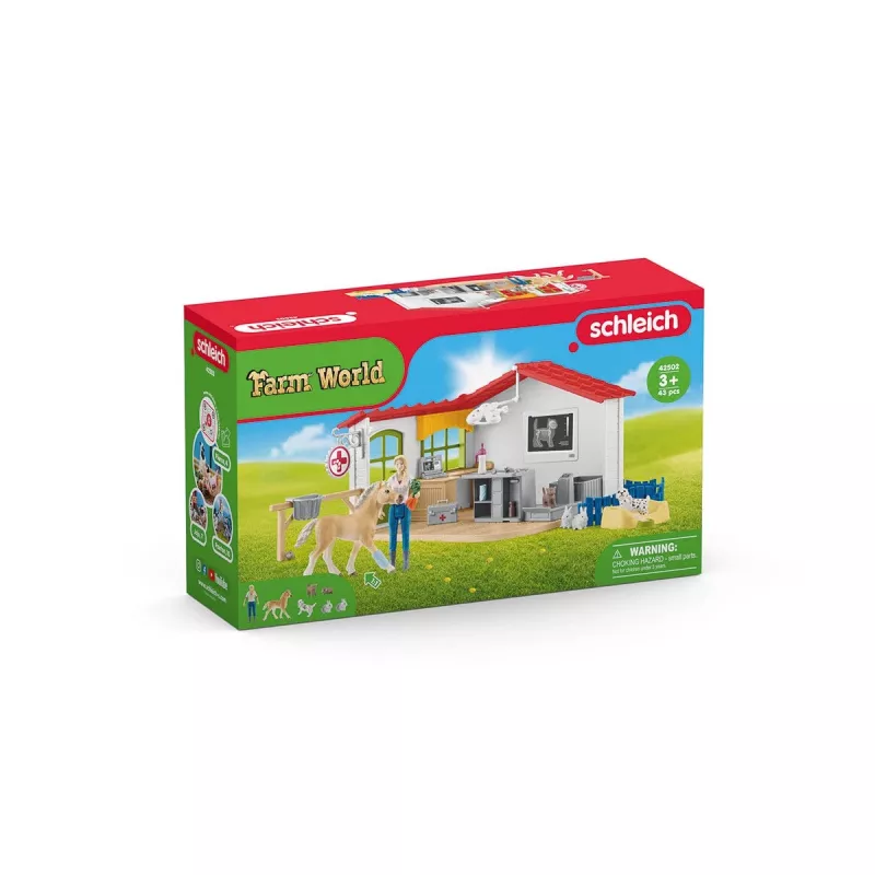 Veterinarijos praktika su augintiniais Schleich 42502