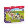 Ūkis Schleich HORSE CLUB Mažas vežimėlis didžiajam žirgų šou