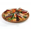 Patiekimo lėkštė Zassenhaus Snackteller Wood Round 30 cm