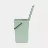 Brabantia Sort & Go 16 L žalias atliekų kibiras 220x279x401 mm
