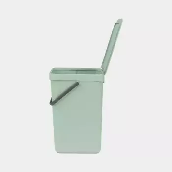 Brabantia Sort & Go 16 L žalias atliekų kibiras 220x279x401 mm